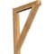 Ekena Millwork Traditional Arts & Crafts Rough Sawn Outlooker, Western Red Cedar, 6"W x 38"D x 42"H OUT06X38X42TRA03RWR - alternate 1